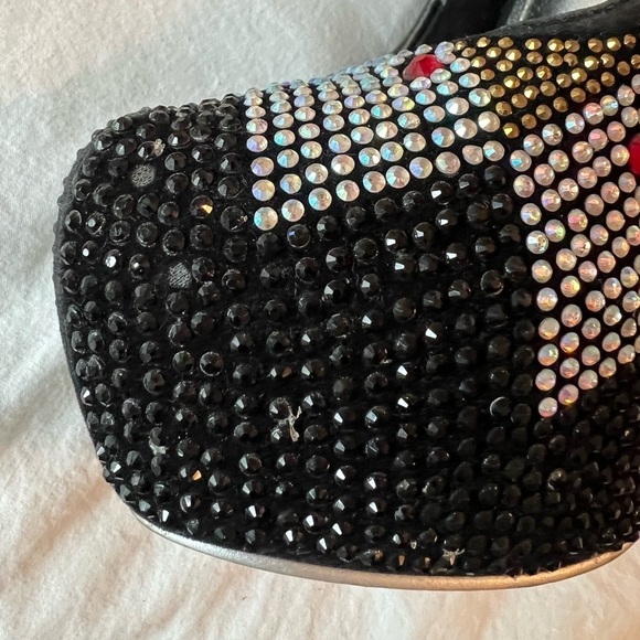 Mascotte “Linda 29” Rhinestone Studded Multicolored Platform 6” Heels Size 7.5 - Picture 13 of 13